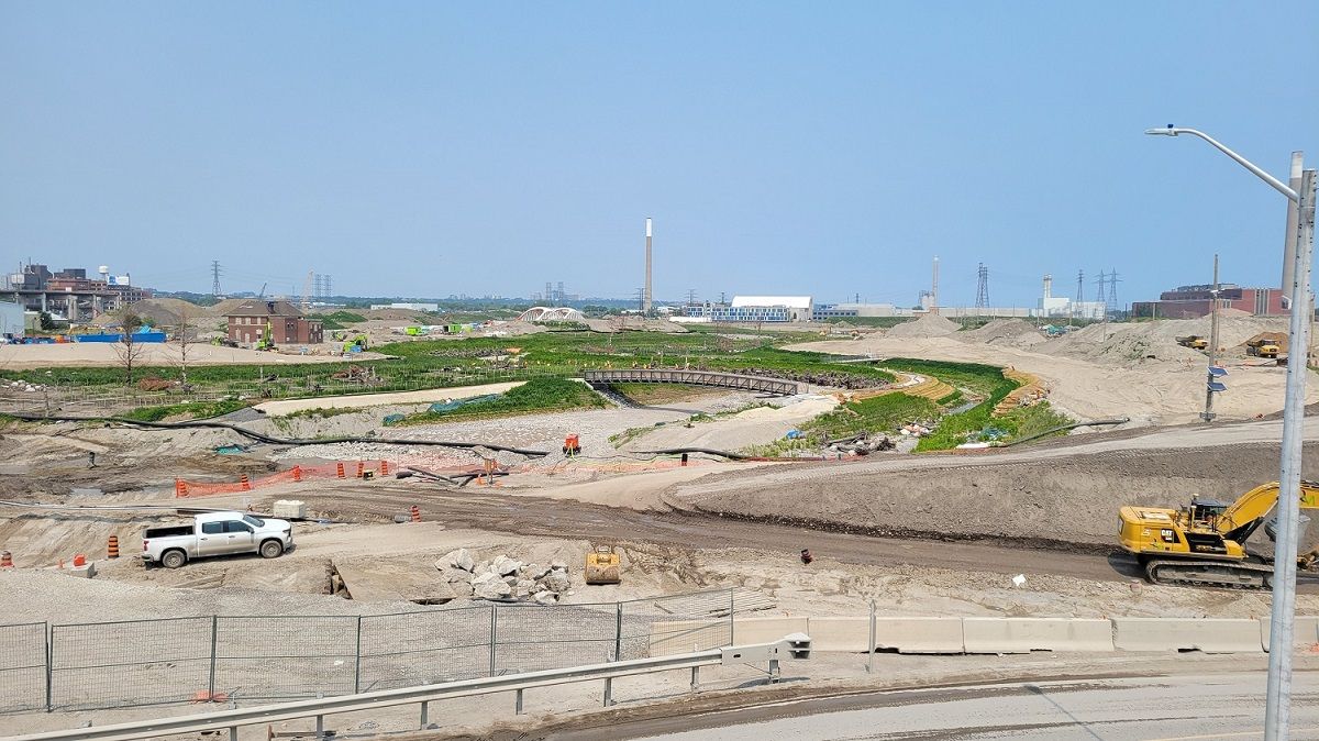 Projet de renaturalisation du fleuve Don, Waterfront Toronto, Sean Brathwaite, Ami·es des parcs, 2023
