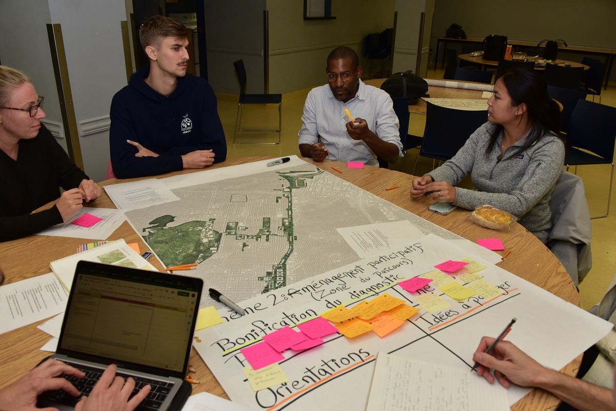 Co-management workshop, Darlington Ecological Corridor, Park People, Vincent Fréchette, Montreal, 2022