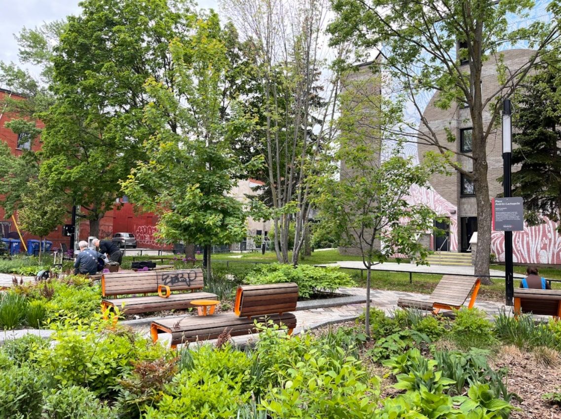 Andrée Lachappelle Park, Montréal, Clémence Marcastel, Park People, 2022